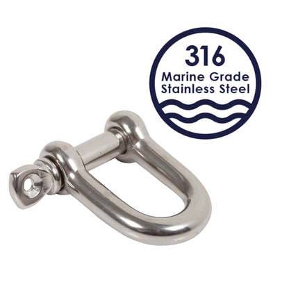 D-Shackle Stainless Steel