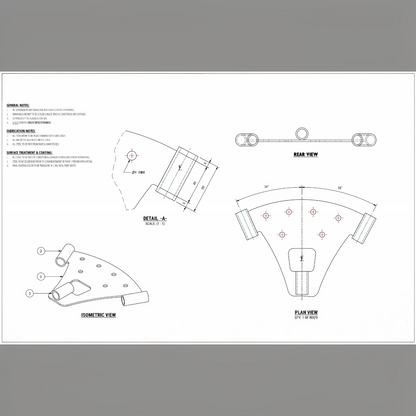 Corner Sail Plate