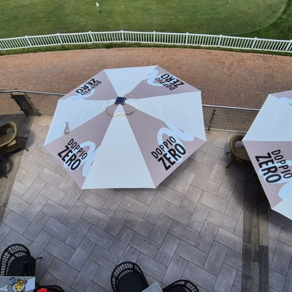 Solaris Outdoor Umbrella 4-Panel Branded