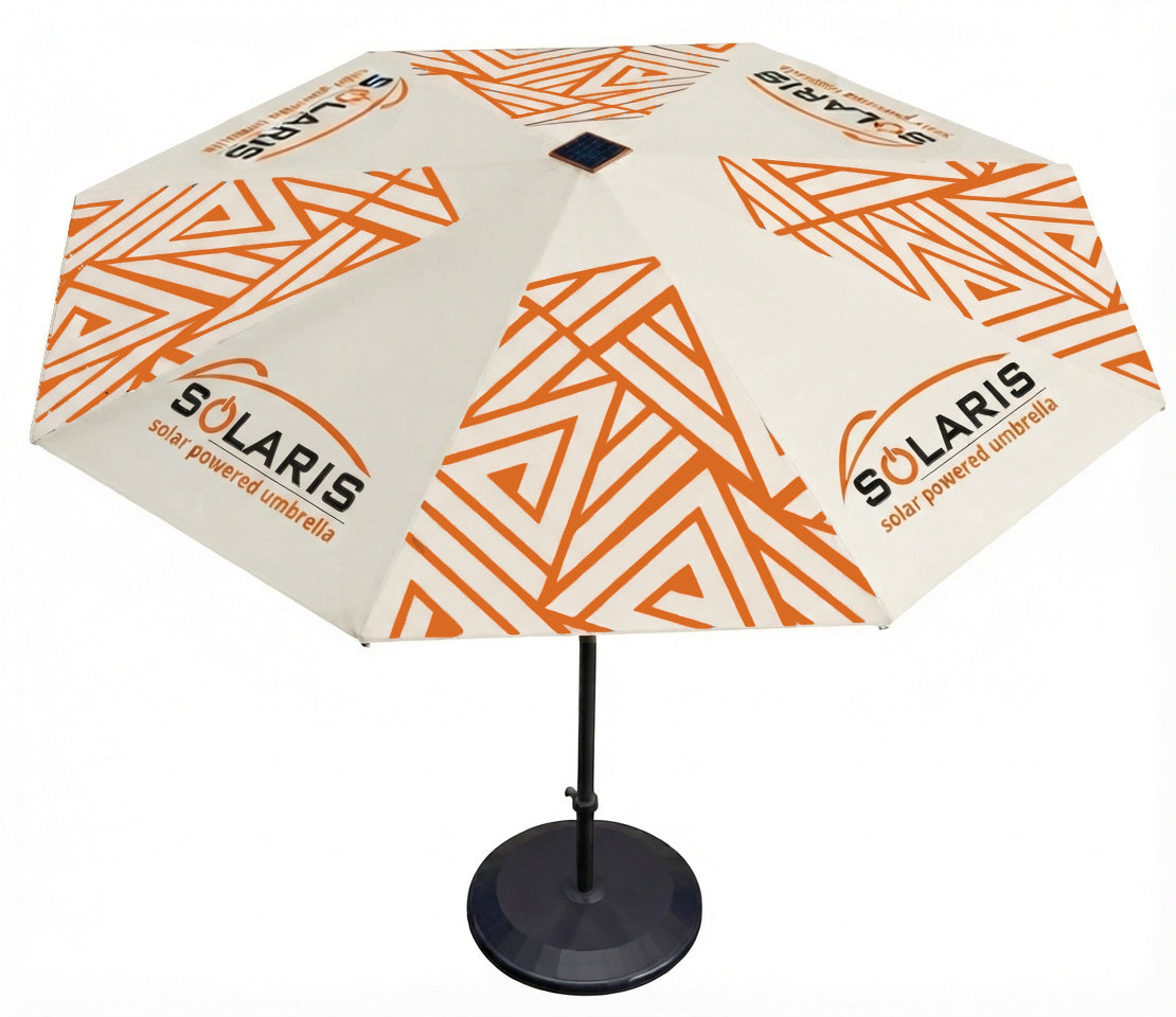 Solaris Outdoor Umbrella Fully Branded