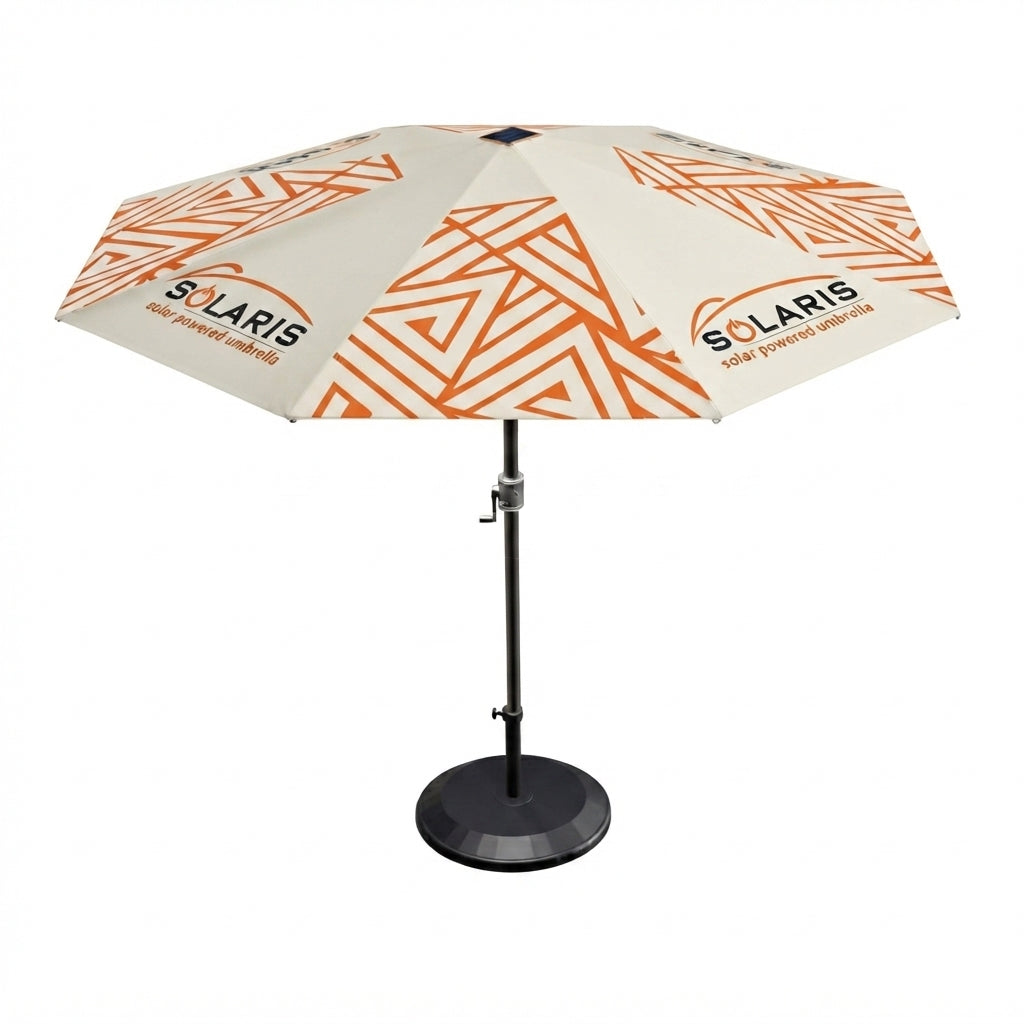 Solaris Outdoor Umbrella Fully Branded