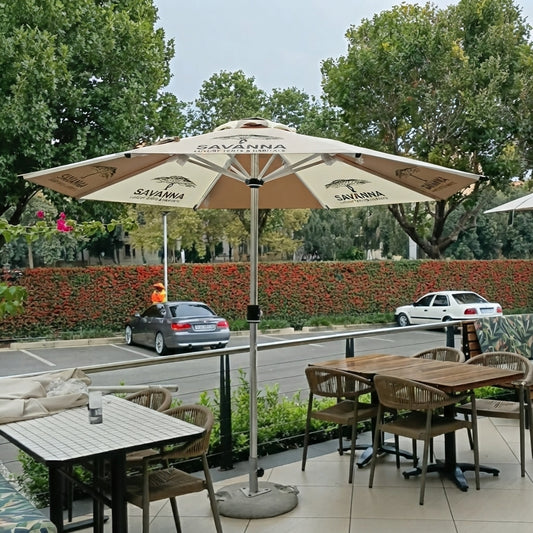 Solaris Outdoor Umbrella 8-Panel Branded