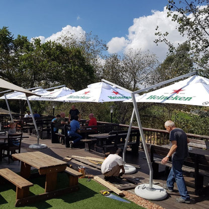 Free-spanLine Outdoor Umbrella Square 3.0m