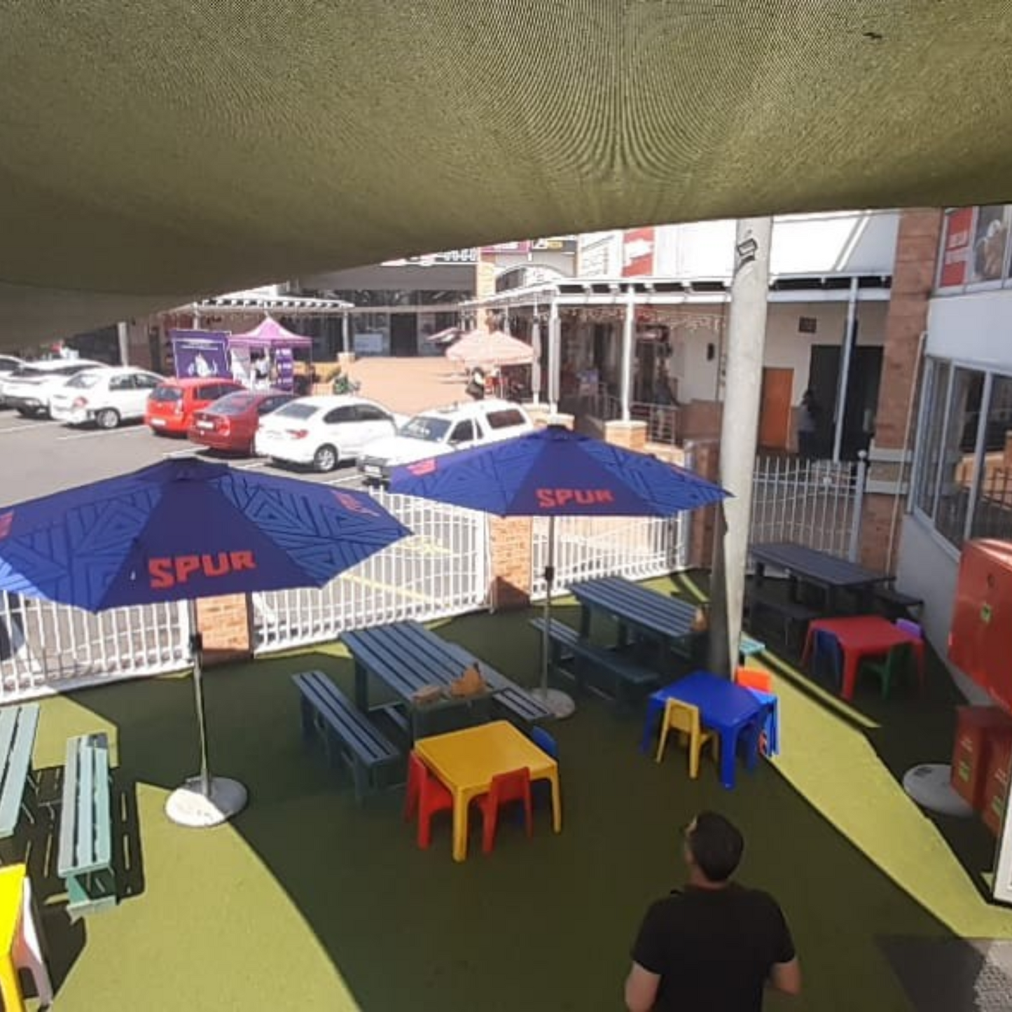 Solaris Outdoor Umbrella Fully Branded