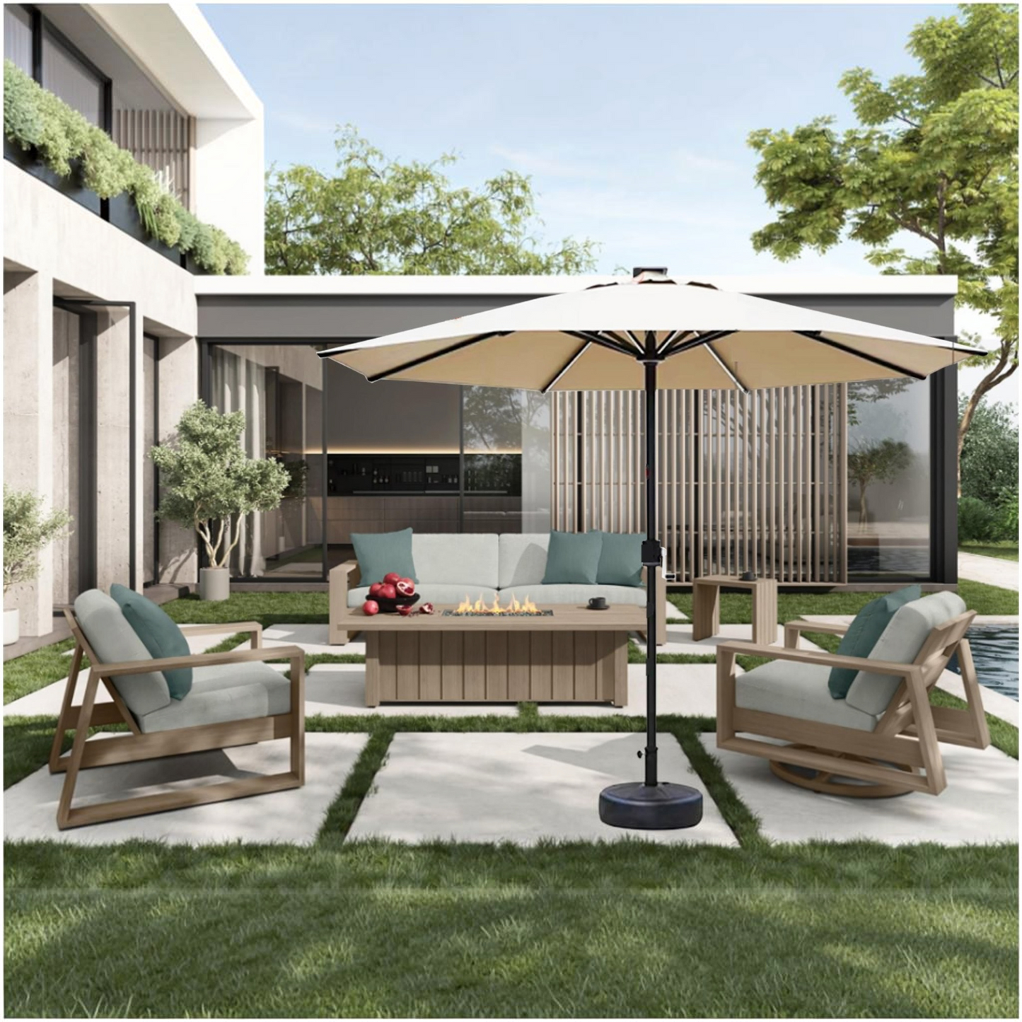 Solaris Outdoor Umbrella Membrane