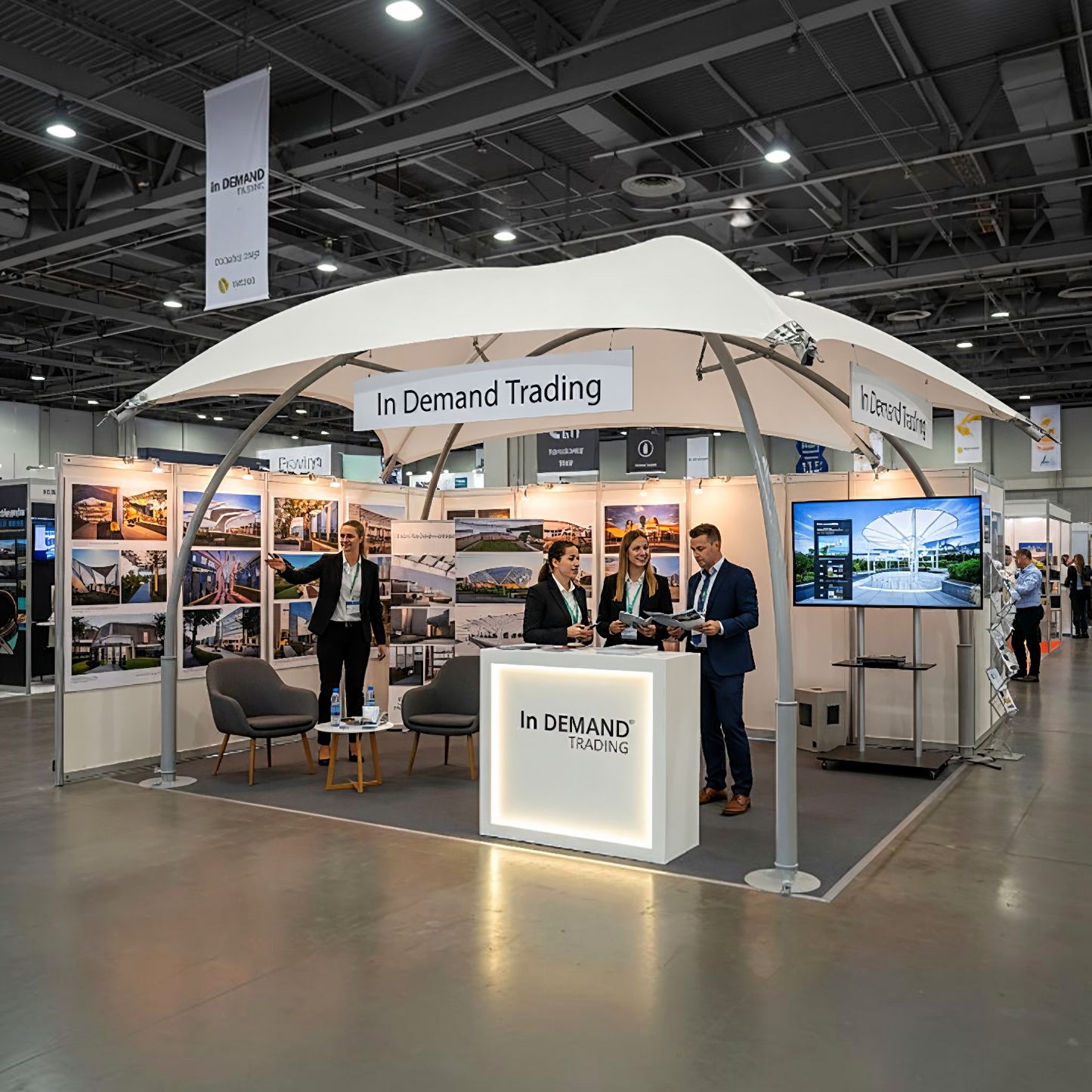 The Horizon Curve Promotional Gazebo