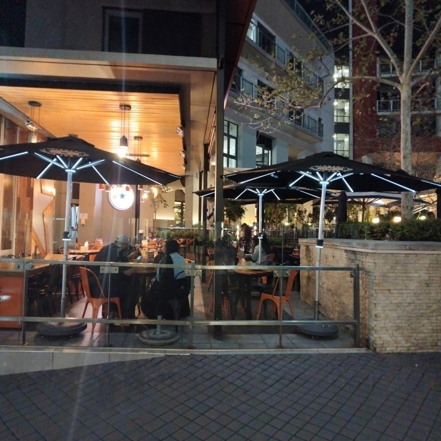 Solaris Outdoor Umbrella 8-Panel Branded