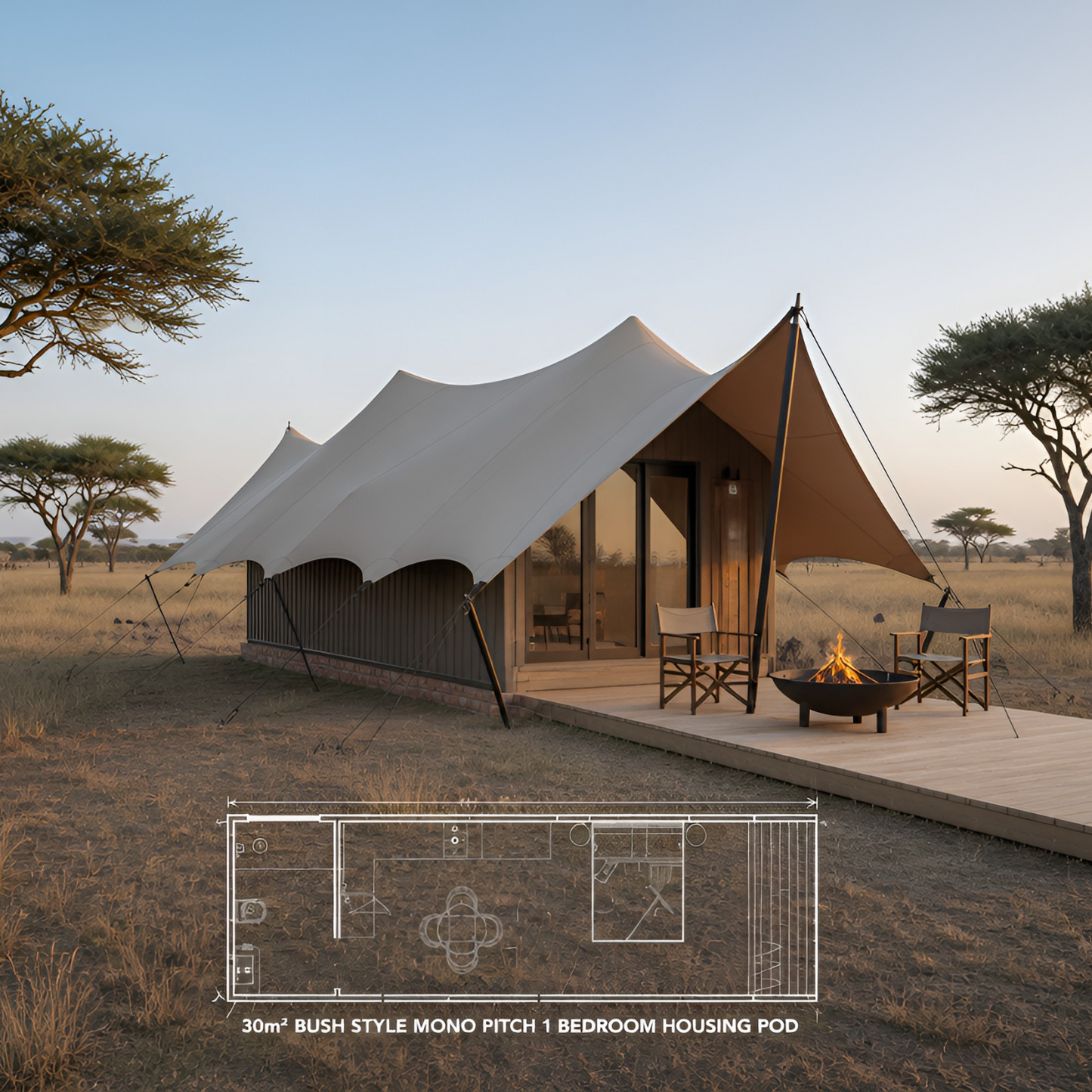 Shepherd's Tree Guest Suites (30sqm) - INSTALLED
