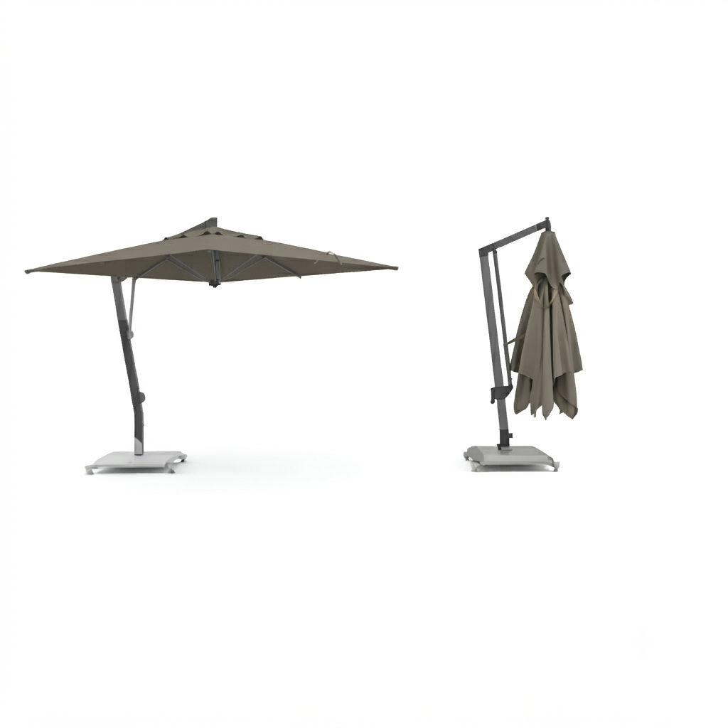Free-spanLine Outdoor Umbrella Square 3.0m