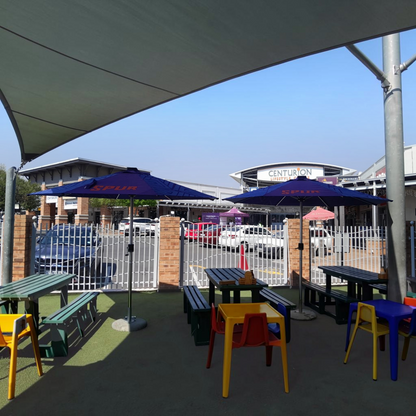 Solaris Outdoor Umbrella Fully Branded